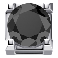 Charm Elements in Oro bianco Diamante DCHF3303.005